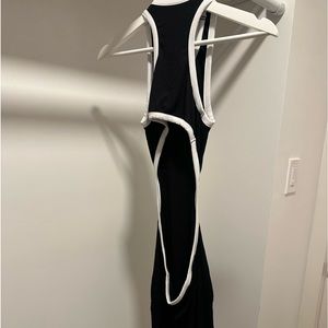 Black cut out dress